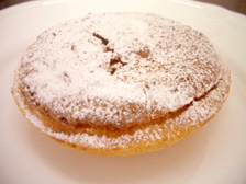 バナナとココナッツのタルト